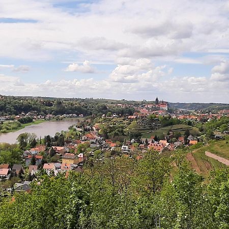Ferienwohnung Elbsommer Am Weinberg Meißen Exterior foto