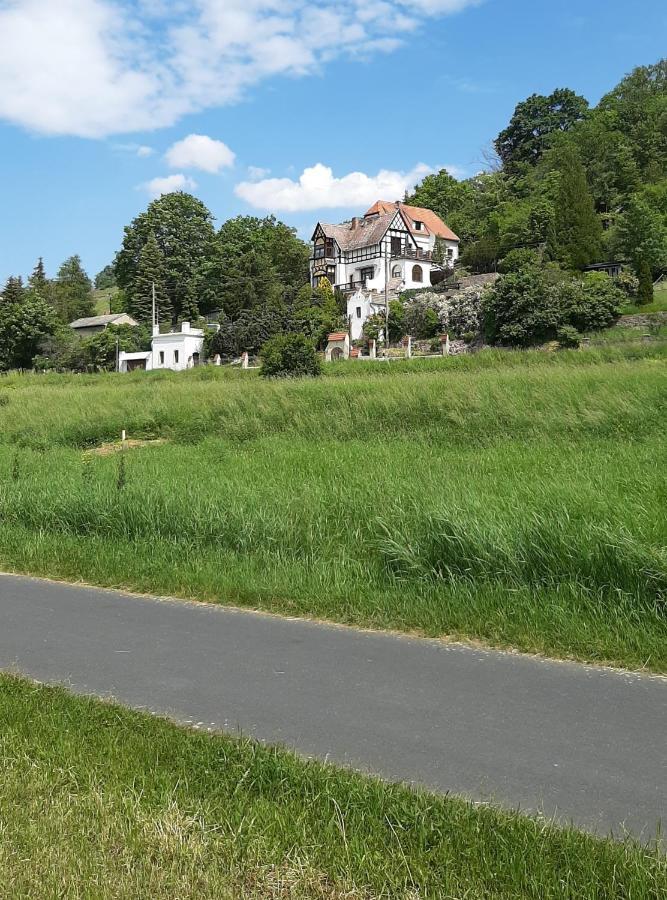 Ferienwohnung Elbsommer Am Weinberg Meißen Exterior foto